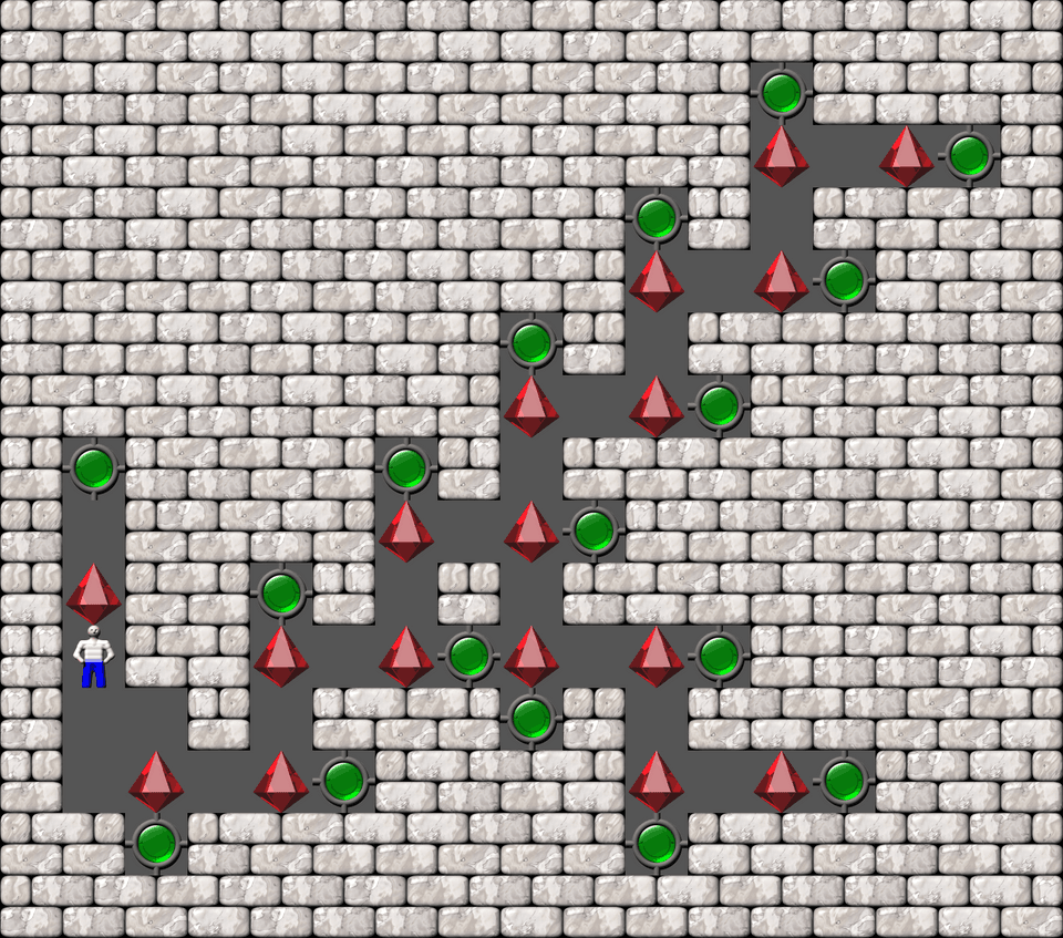 Sokoban Bugs509 collection level 58